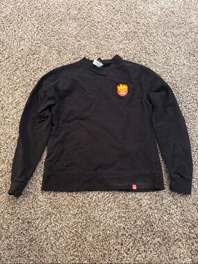 Black Crewneck spitfire Sweatshirt men’s size small good condition
